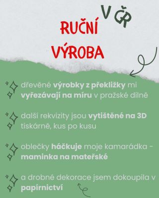 Když jsem letos chystala Elfoviny, věděla jsem jedno: ❌Nechci nic z Temu a ani z anonymních továren. Chci, aby za každou...